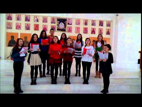 Grupul vocal „Liceenii” - CNP „St. Odobleja” - La Vifleem colo-n jos