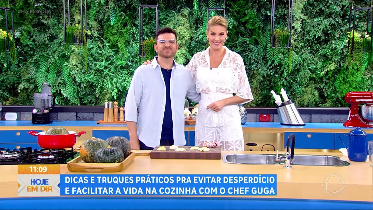 Ana Hickmann e Guga Rocha dão dicas para dia-a-dia no Truques de Cozinha