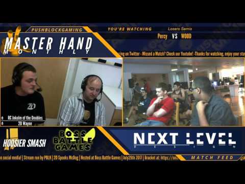 MHM12 [Wii U] - NG Percy (Cloud) vs. WOOD (Game & Watch)  - Losers Semis