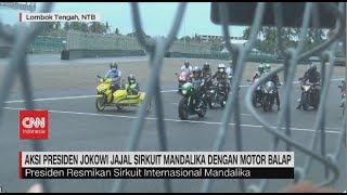 Download lagu Naik Motor Modif Pribadi, Jokowi Jajal Sirkuit Mandalika mp3