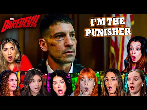 TOP "I AM THE PUNISHER" Reactions! Daredevil 2x8 'Guilty as Sin' Movie Reaction First Time Watching