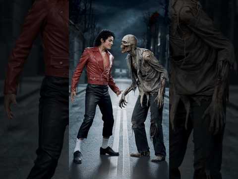 Michael Jackson vs Zombie: Thriller Hybrid Transformation #michaeljackson  #thriller #horror