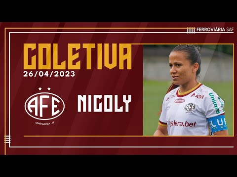 Coletiva AO VIVO com a volante Nicoly - 26/04/2023!