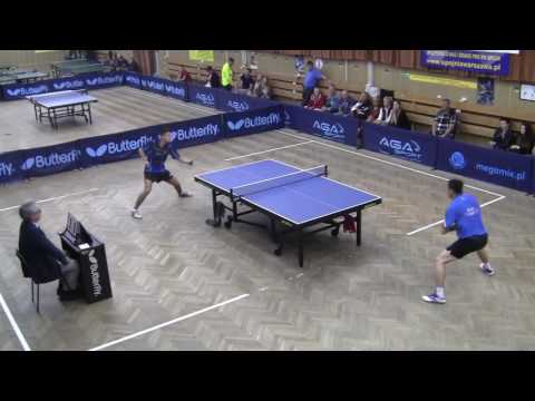 Xu Wenliang - Konrad Kulpa HIGHLIGHTS (Spójnia Warszawa Open 2015)