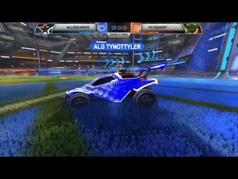Rocket League Match - ALLEGIANCE VS FLYQUEST - Rival Series NA League Play Week 2