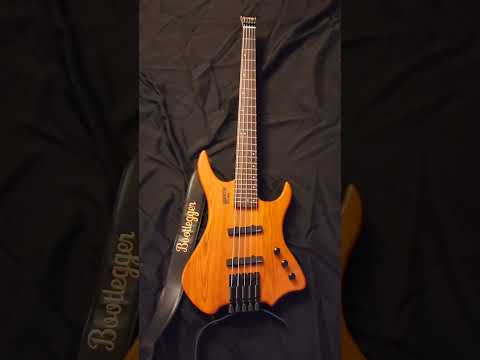 BootLegger Guitar Absinthe 5 String Bass 2025 - Gloss - EMG Active image 13