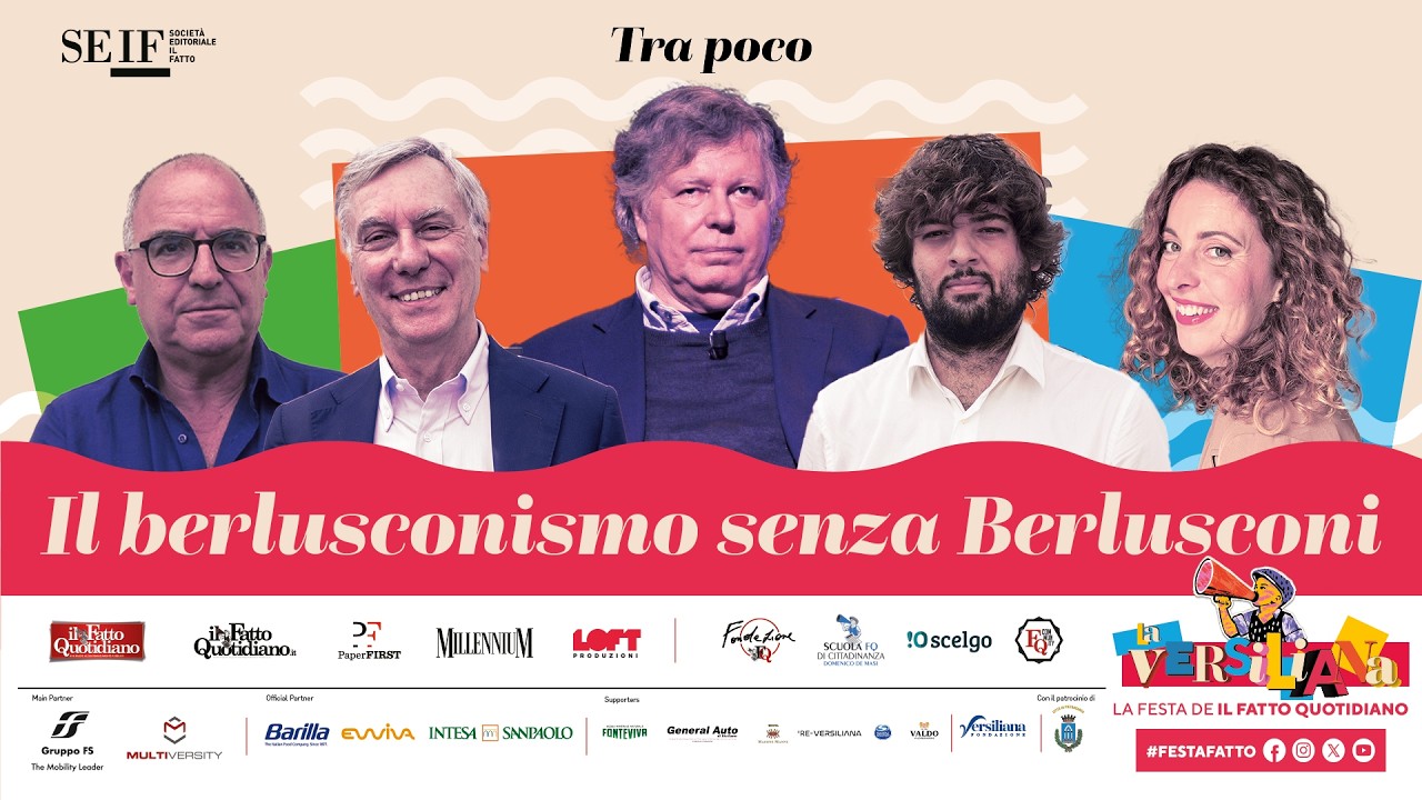 “Il berlusconismo senza Berlusconi”, Corrias, Fini, Zanca con Barbacetto e Salvini