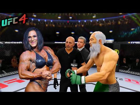 Old Bruce Lee vs. Robin Hillis (EA sports UFC 4)