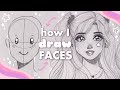 How I Draw Faces Easy Tutorial My Art Style 2026