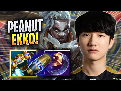 PEANUT PERFECT GAME WITH EKKO! - GEN Peanut Plays Ekko JUNGLE vs Viego! | Season 2023