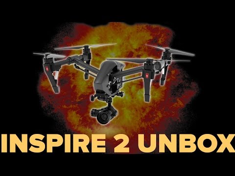 DJI INSPIRE 2 - We unboxed the hell out of this awesome drone!