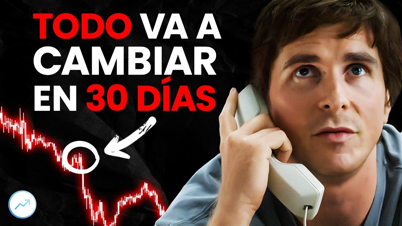 💥Se ACERCA un COLAPSO histórico en BOLSA en 30 días según MICHAEL BURRY