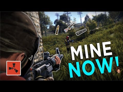 GETTING an EASY AK from my NEIGHBOR going RAIDING! - Rust Solo Survival #6