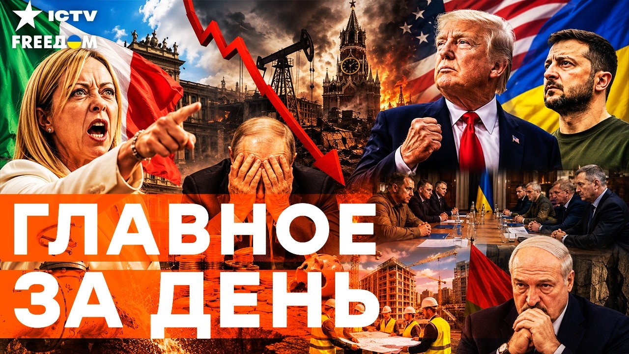 СРОЧНО СМОТРИТЕ! Италия ПОСТАВИЛА КРЕСТ на ресурсах РФ. ПУТИН БЕЖИТ ИЗ БУНКЕ?