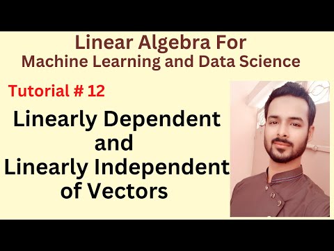 Tutorial 12 Linearly Dependent and Linearly Independent Vectors in Linear Algebra