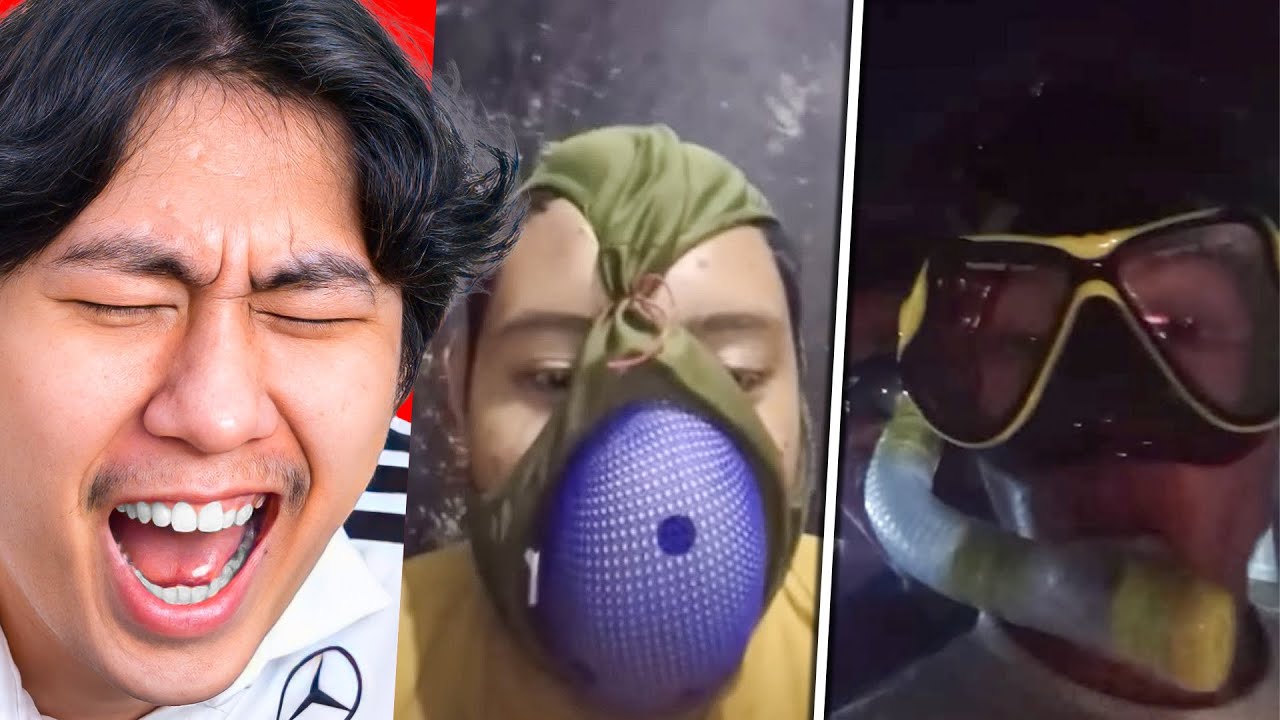 lagi bencana alam gini masker sih masker mas.. 😹 - REACT MEME KOCAK