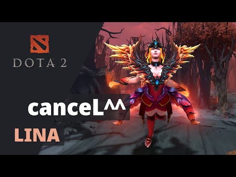 canceL^^ plays Lina Dota 2 Full Gameplay