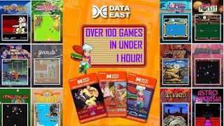 Over 100 Data East Arcade Games In Under 1 Hour