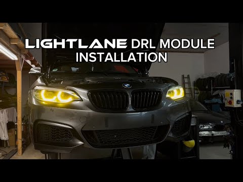 LIGHTLANE Color Switch DRL Module Installation Guide BMW F22/F87