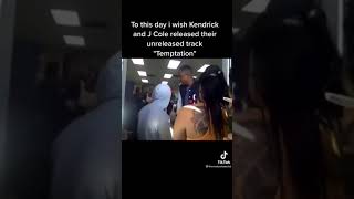 Kendrick Lamar and J. Cole unreleased track “temptation”