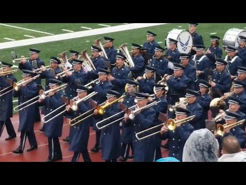 United States Air Force  Total Force Band  / Pasadena  #bandfest #roseparade