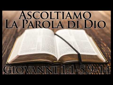 Ascoltiamo la Parola di Dio - Giovanni 1:1-5,9-14 - Culto di Natale 2024