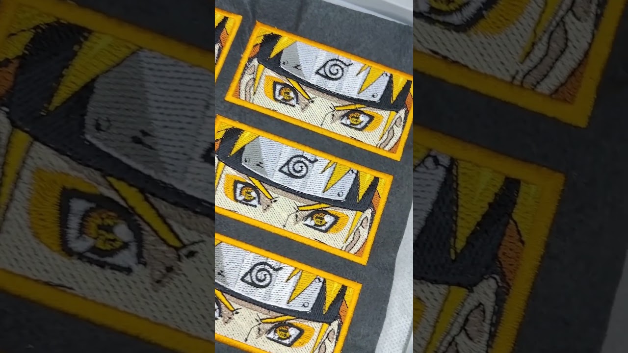 Naruto Embroidered Patches