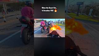 Download lagu Ninja H2 SHOOTS FIRE 🔥@HipiyVibe @FastLaneD #shorts mp3