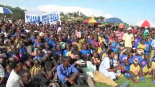 Sara Groves in Rwanda