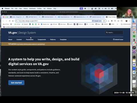 VA Design System Tutorial - Using GitHub Desktop to make changes to the VADS - 11/13/2024