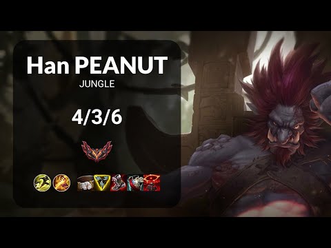 Han Peanut Trundle vs Viego JUNGLE - KR GRANDMASTER Patch 15.10