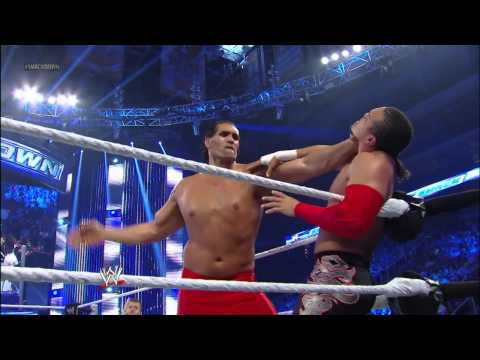 The Great Khali, Hornswoggle & Natalya vs. Epico, Primo & Rosa Mendes - Six-Person Mixed Tag Team Ma