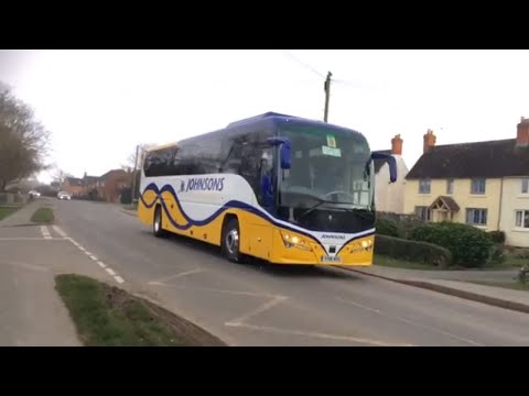 JOHNSONS QULITY COACH TRAVEL Volvo B11R Plaxton Panther 3 YX16NYC