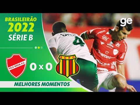 Gols e lances de Vila Nova-GO x Sampaio Corrêa