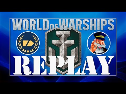 👑👑|⭐️⭐️⭐️⭐️⭐️ WoWS Replay #Almirante Grau [ "F"-Taste defekt? ]