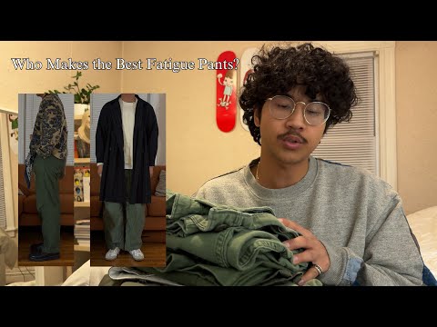Fatigue Pants Buying Guide (Needles, Engineered Garments, Orslow)