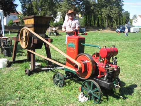Lorenz Stationärmotor in Aktion