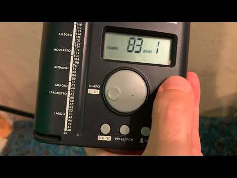 Korg KDM-2 True Tone Advanced Digital Metronome Review and Demonstration