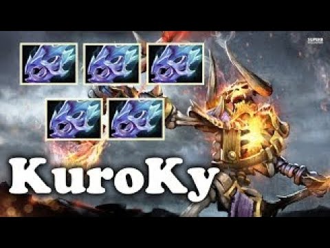 KuroKy Clinkz 5 Moon shard 6k MMR Pro Gameplay Dota 2 Highlights
