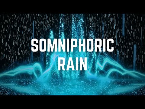 SOMNIPHORIC RAIN | Sleep Happily | 12 Hours | Black Screen | No Midway Ads | Relax/ Sleep/ Focus