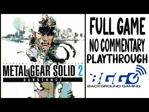 Metal Gear Solid 2 Substance - Walkthrough - No Commentary