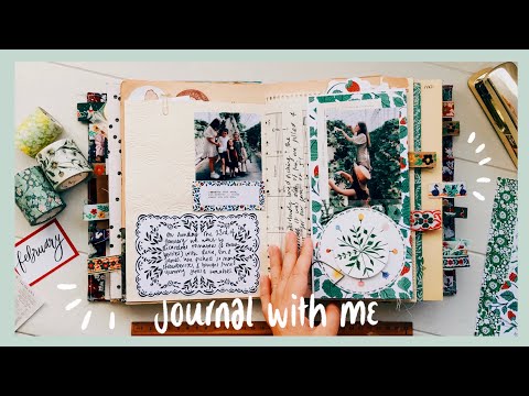 junk journal with me  process video ideas tips