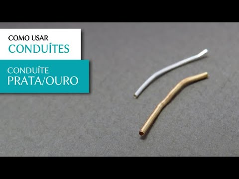 Como Usar Conduíte na Montagem de Semijoias - Pedra Mística