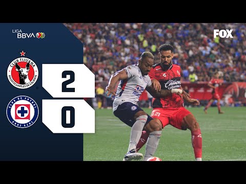 TIJUANA 2-0 CRUZ AZUL| RESUMEN | LIGA MX | APERTURA 2025 | JORNADA 11