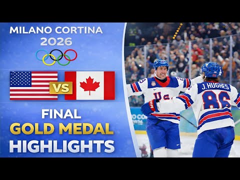 USA vs Canada 2-1 | Gold Medal Final Full Highlights | Ice Men's Hockey Tournament Highlights