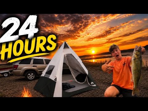 24 Hours in the Rain Chasing Walleyes!!