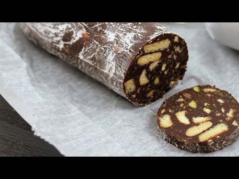 Receta Ana Durán: Salchichón de chocolate
