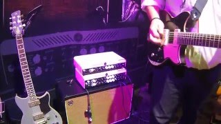 Video thumbnail for NAMM 2016 Yamaha THR100H Dual Amplifier Head and 212 Cabinet by Kraft Music