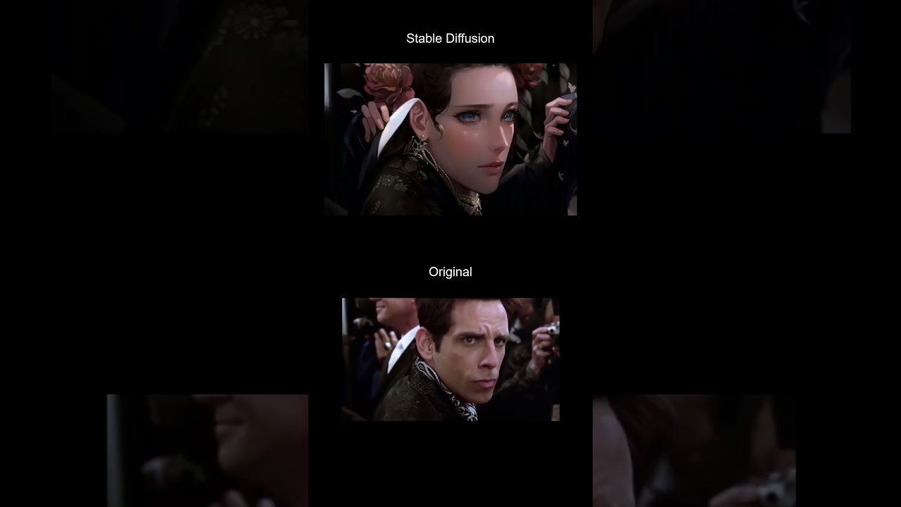 Zoolander Staring Meme but with Stable Diffusion