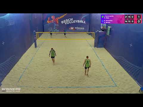 12:15 I.Romanenko / O.Bilyk - A.Horoshko / S.Borets | Winners Beach Volleyball